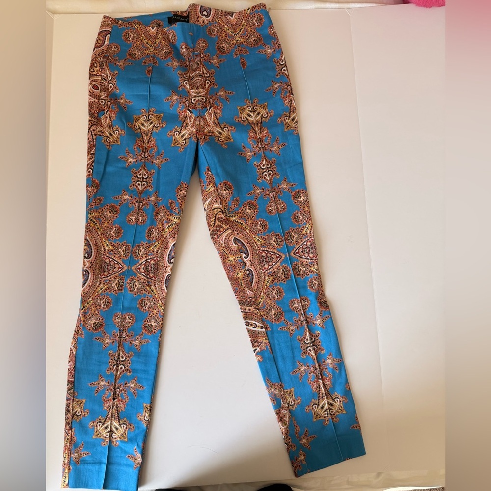 Marciano paisley Capri pants